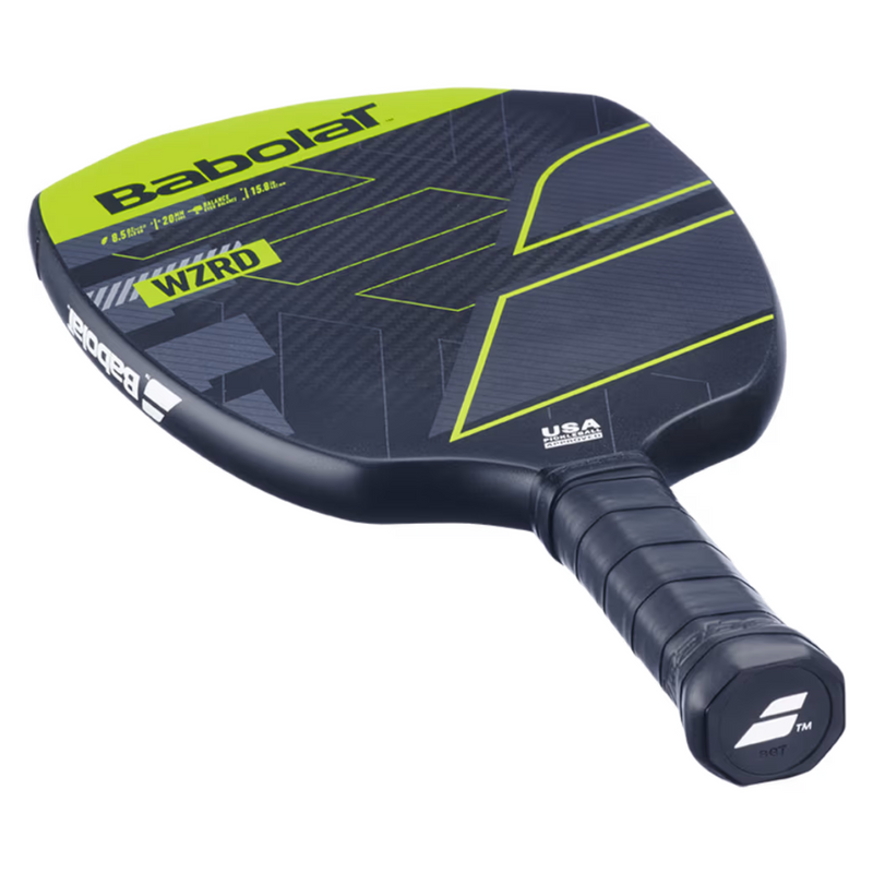 Load image into Gallery viewer, Babolat WZRD Pickleball Paddle Black/Green Image
