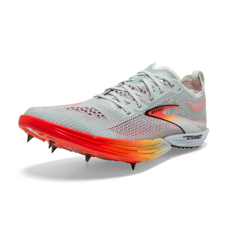 Load image into Gallery viewer, Brooks Hyperion Elite MD Running Shoes illusion Blue/Coral/Orange Color
