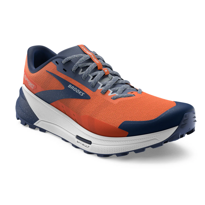 Load image into Gallery viewer, Brooks Catamount 2 Men&#39;s Road Running Shoes Firecracker/Navy/Blue   Color
