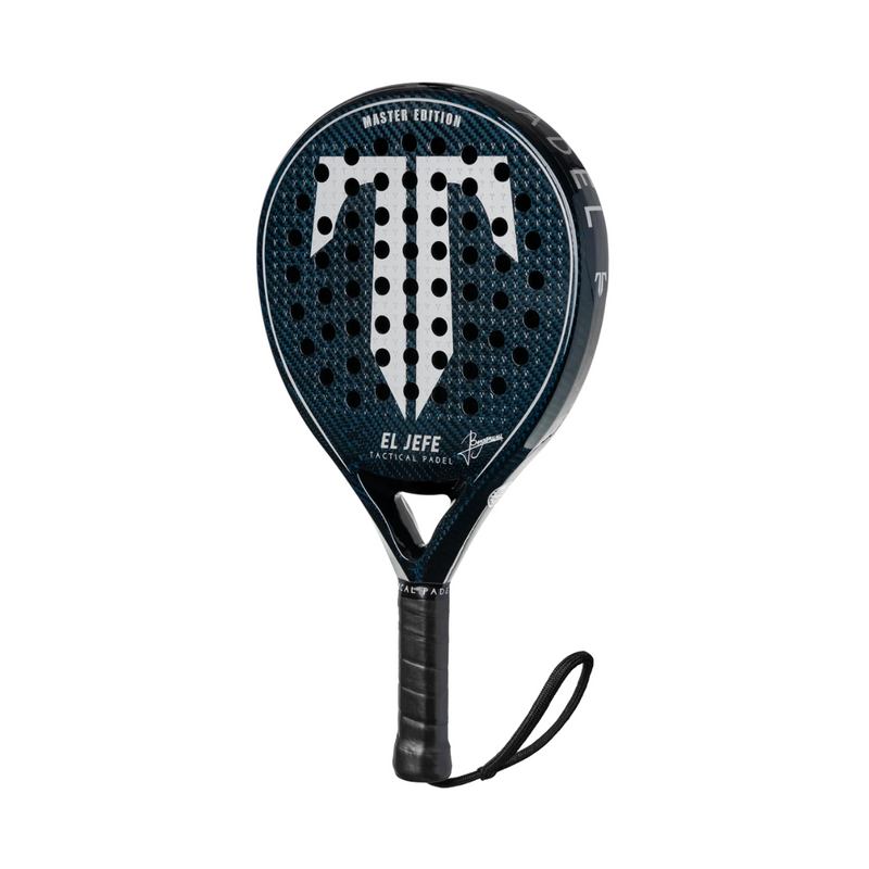 Load image into Gallery viewer, Tactical El Jefe (Bergamini) - Master Edition Padel Racket Back Image
