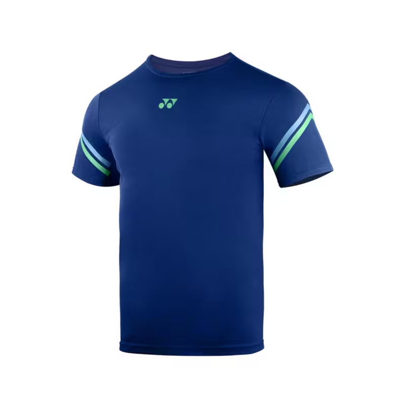 Load image into Gallery viewer, Yonex Round Neck RJ-HO36-2812 Badminton T-Shirt Midnight Blue
