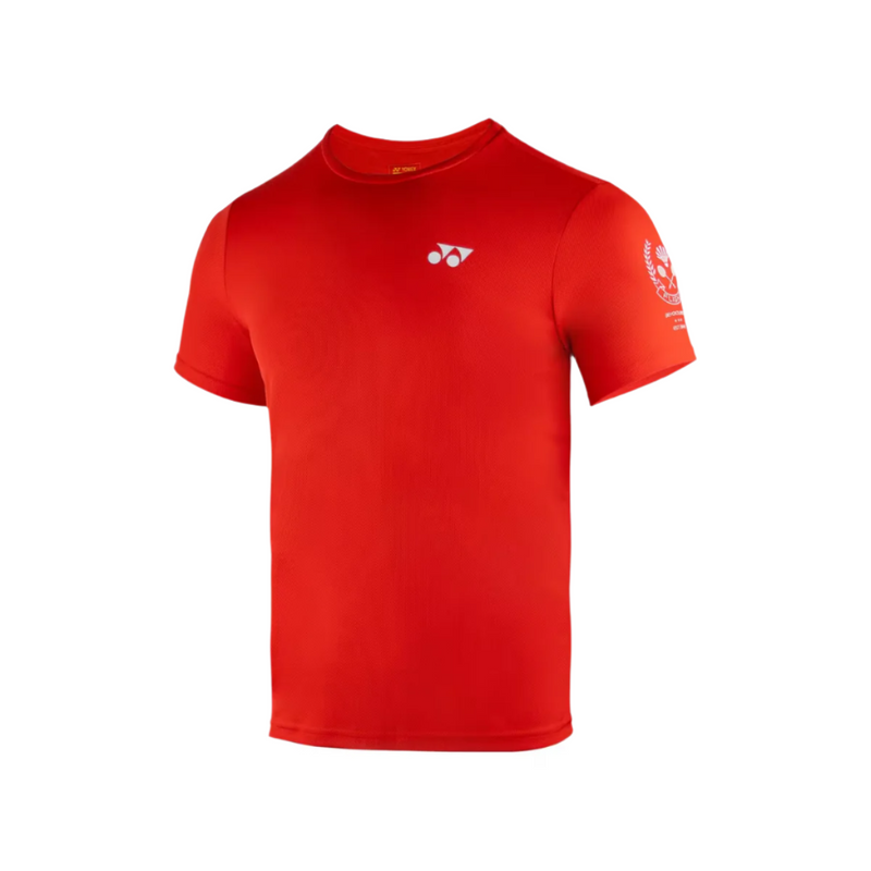 Load image into Gallery viewer, Yonex Round Neck RJ-H036-2620 Badminton T-Shirt Fiery Red
