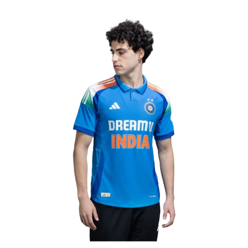 Load image into Gallery viewer, Adidas India Cricket ODI Jersey White Image
