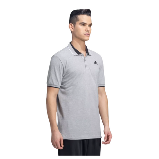 Adidas Essentials Core Polo Running T-Shirt Side Image