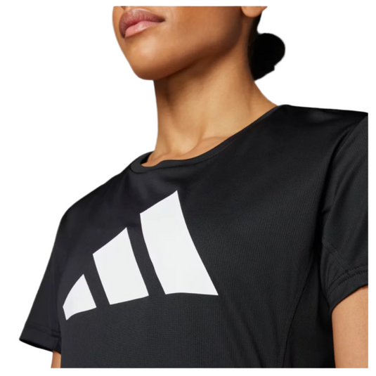 Adidas Run It Tee T-Shirt Black Color