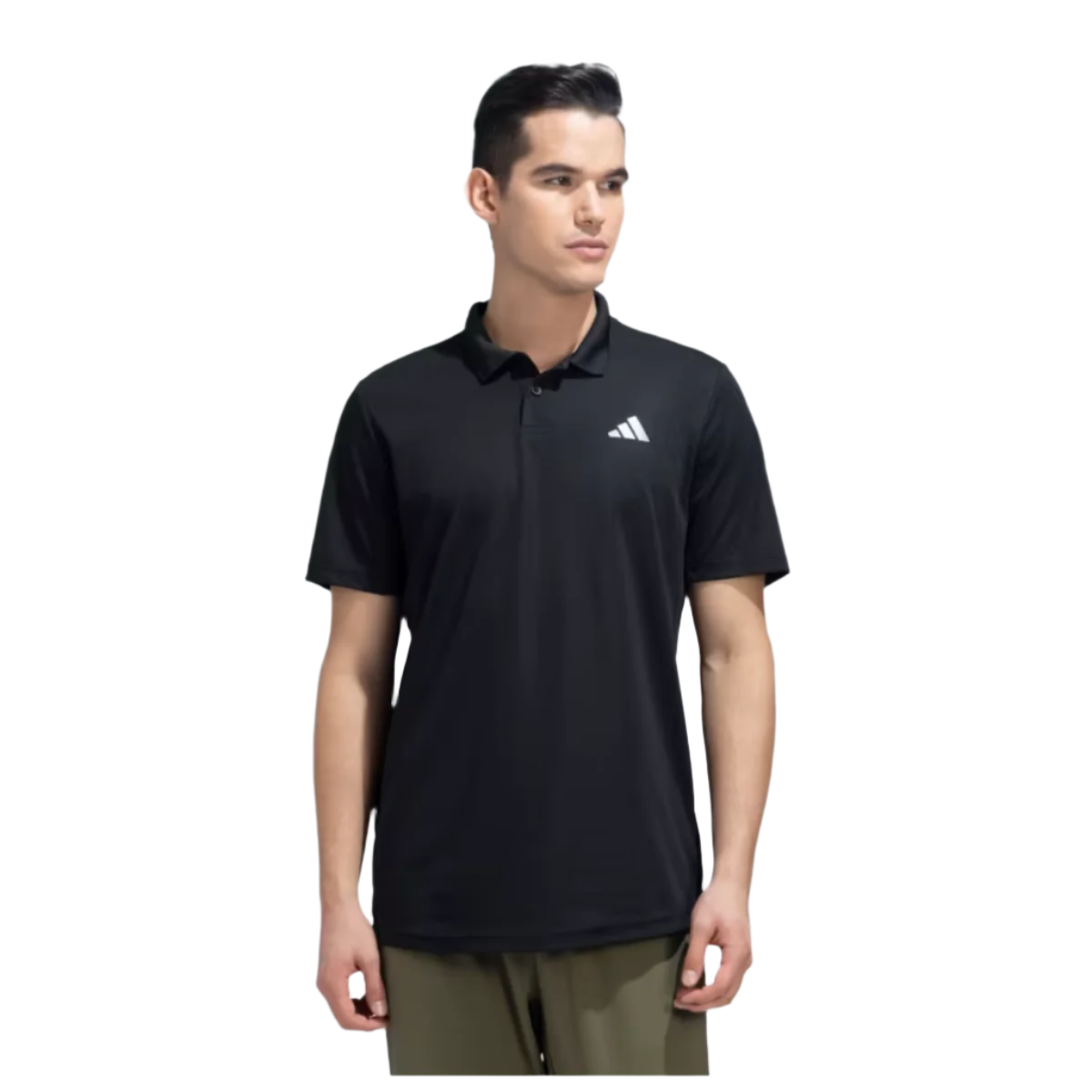 
Adidas Club Pique Polo Running T-Shirt  Black Color