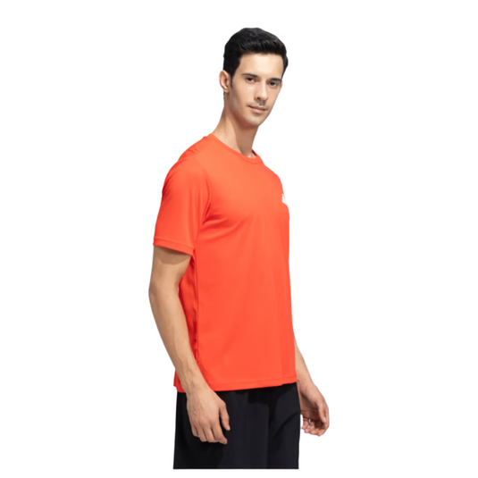 Adidas Solid Poly Running T-Shirt Side Image