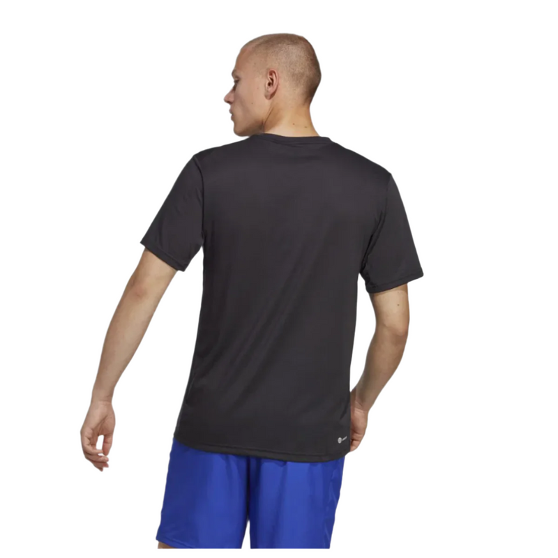 Load image into Gallery viewer, Adidas Essential Comfort Running T-Shirt Back Image
