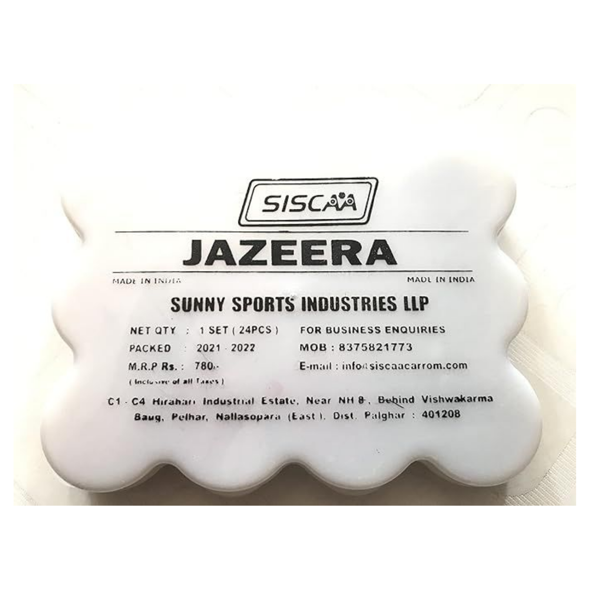 Siscaa Jazeera Carrom Coin