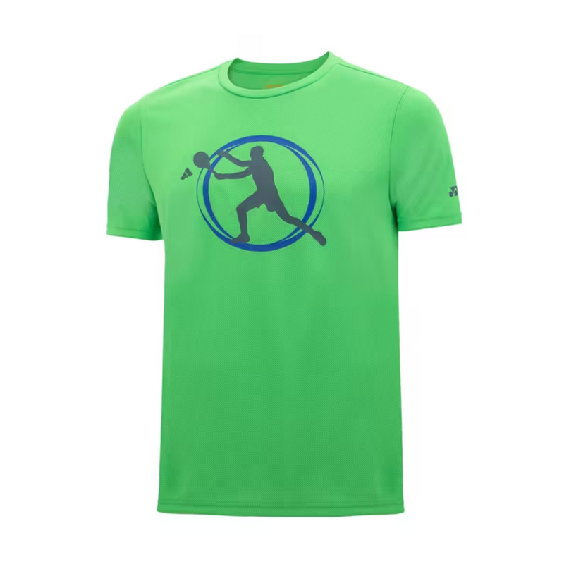 Load image into Gallery viewer, Yonex Round Neck RM-HO36-2811 Badminton T-Shirt Chlorophyll Green
