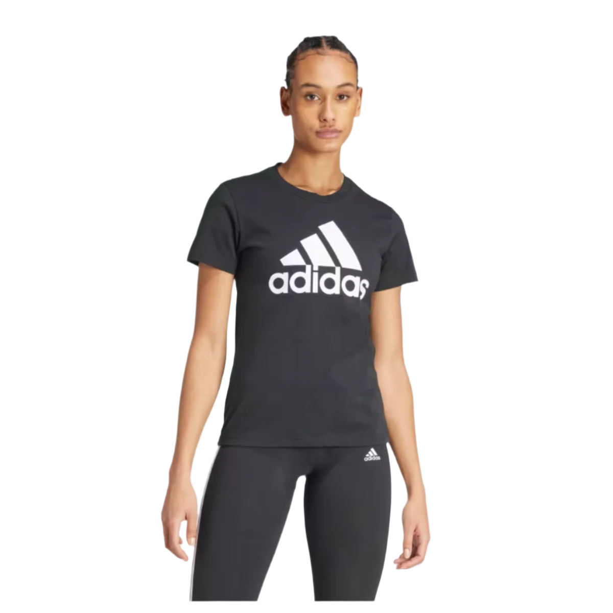 Adidas Essentials Logo Tee Running T-Shirt Front Image