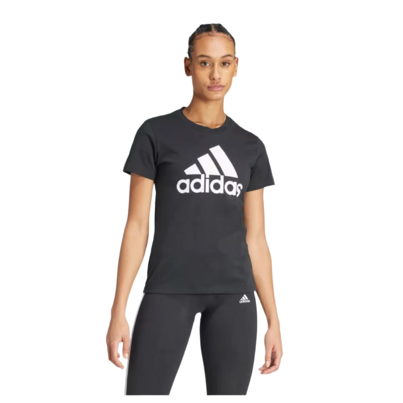 Load image into Gallery viewer, Adidas Essentials Logo Tee Running T-Shirt Front Image
