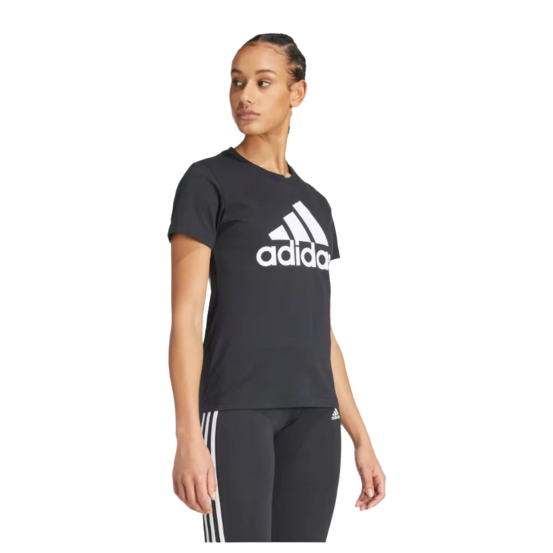 Load image into Gallery viewer, Adidas Essentials Logo Tee Running T-Shirt Side Image 
