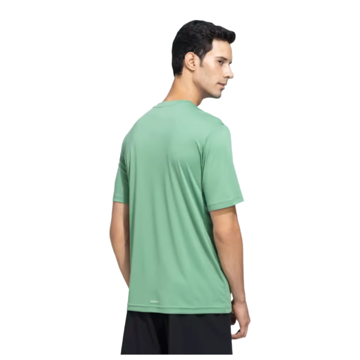 Adidas Poly Mesh Running T-Shirt Back Image