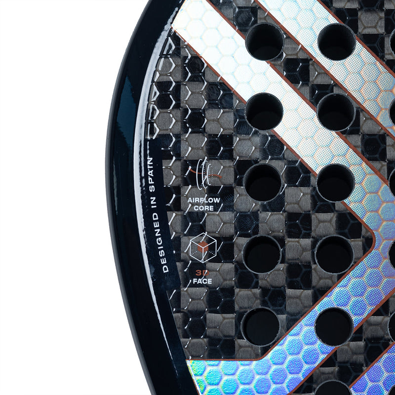 Load image into Gallery viewer, Brisk Zenith 365 Gms Padel Racquet (Designed in Spain) left side view
