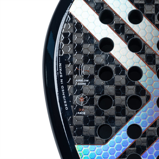 Brisk Zenith 365 Gms Padel Racquet (Designed in Spain) left side view