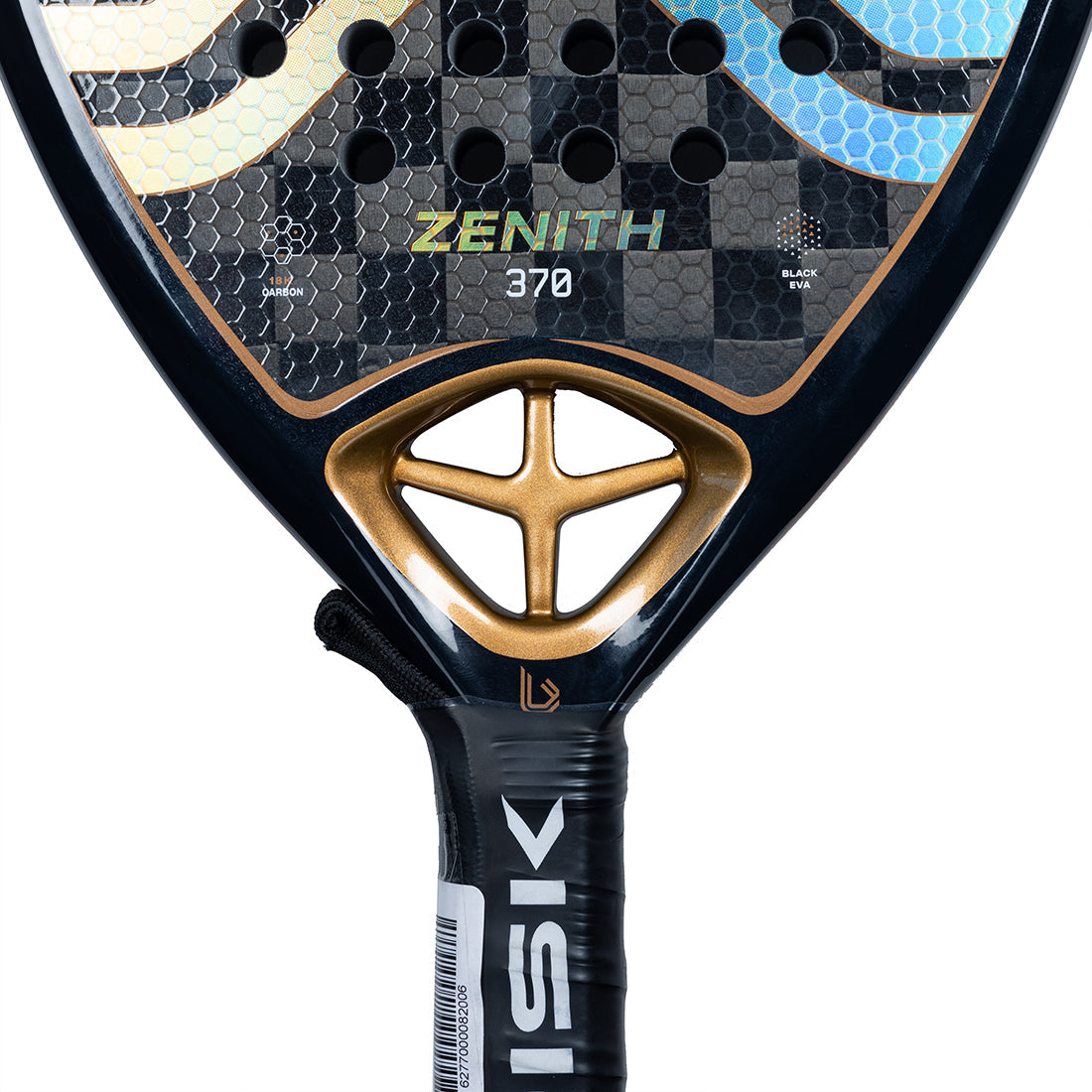 Brisk Zenith 370 Gms Padel Racquet (Designed in Spain) back view