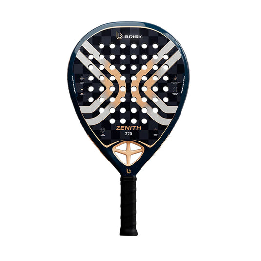 Brisk Zenith 370 Gms Padel Racquet (Designed in Spain)