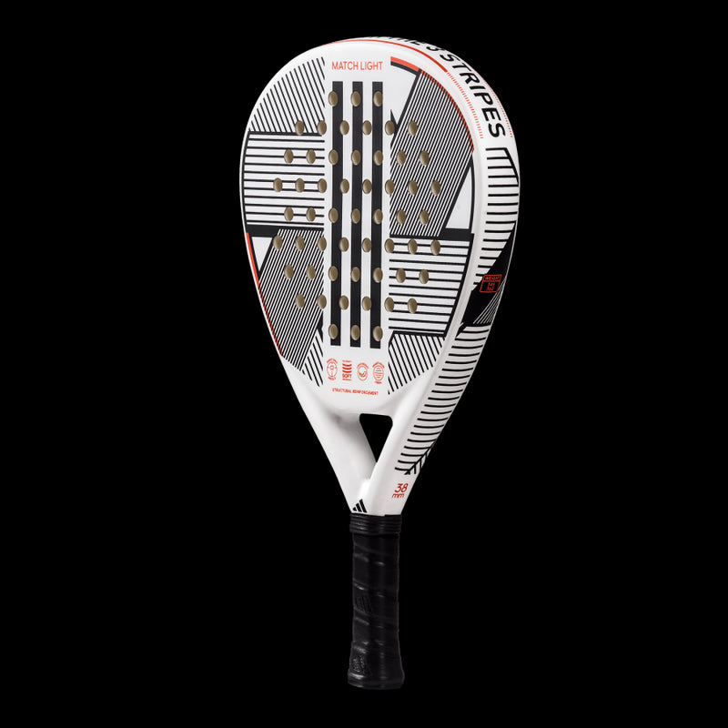 Load image into Gallery viewer, Durable Adidas Match Light 3.3 padel racquet with a larger sweet spot for consistent hits

