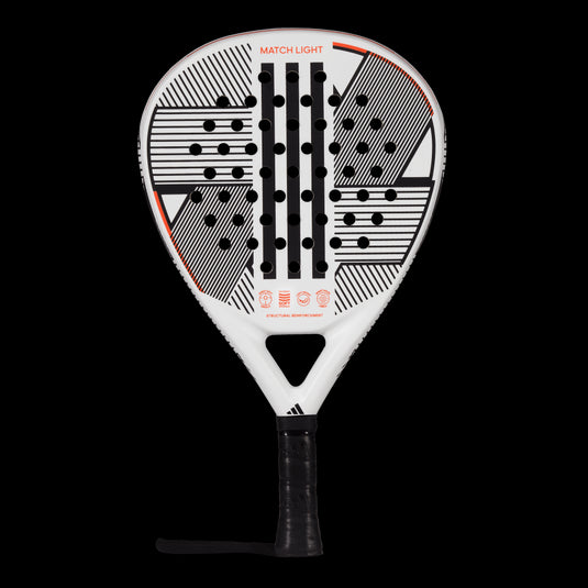 Comfortable Adidas Match Light 3.3 padel racquet designed for beginner to intermediate players
