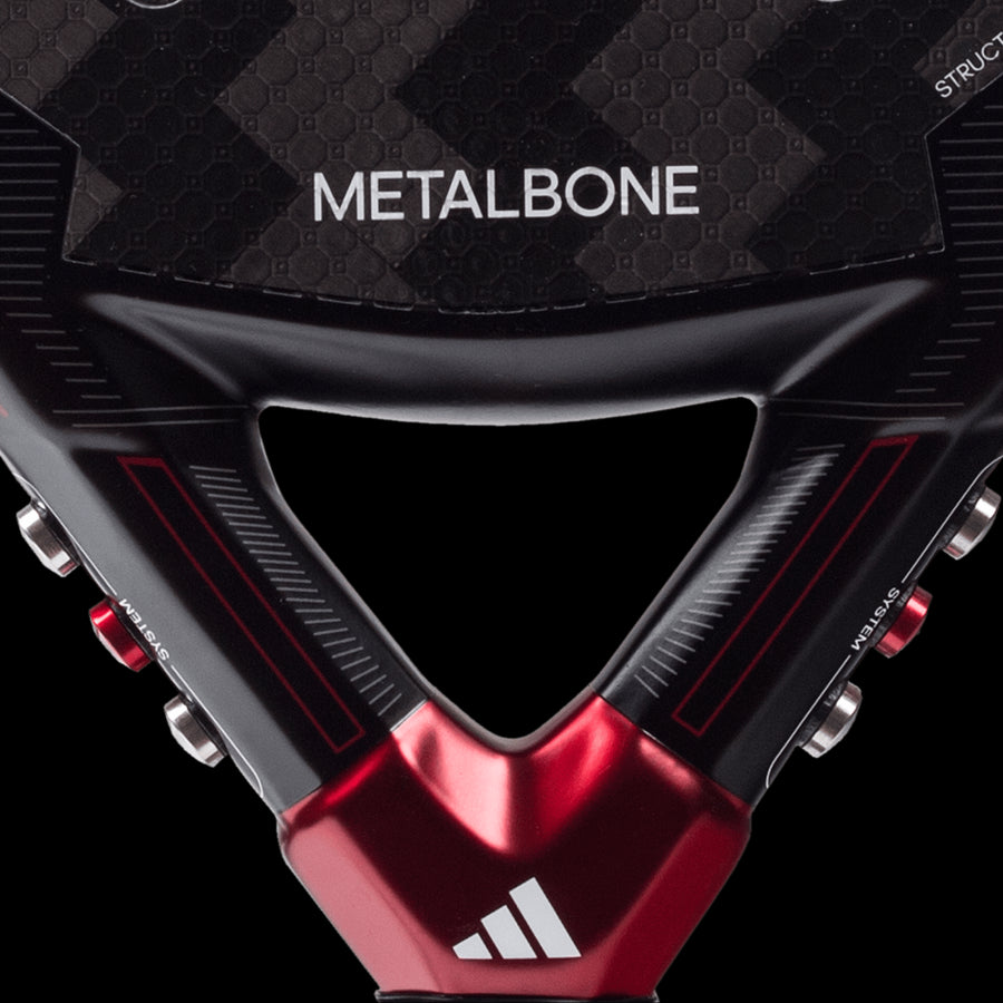 Adidas Metalbone 3.3 padel racquet with innovative technologies for enhanced spin and control
