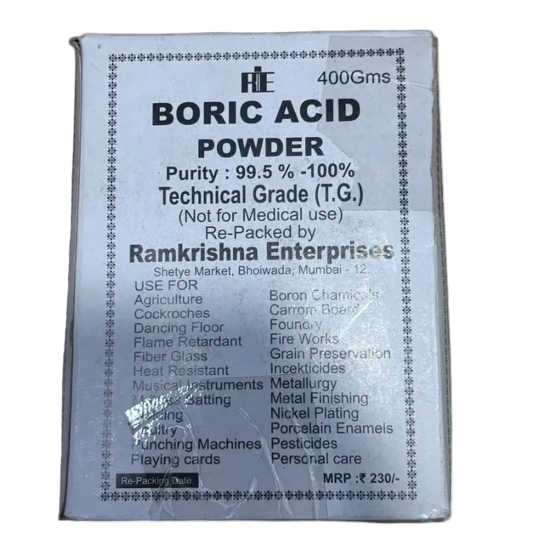 Re Boric Acid Carrom Powder