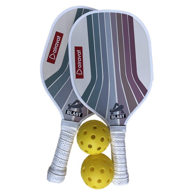 Load image into Gallery viewer, Airavat Blast Wooden Set Pickleball Paddle left
