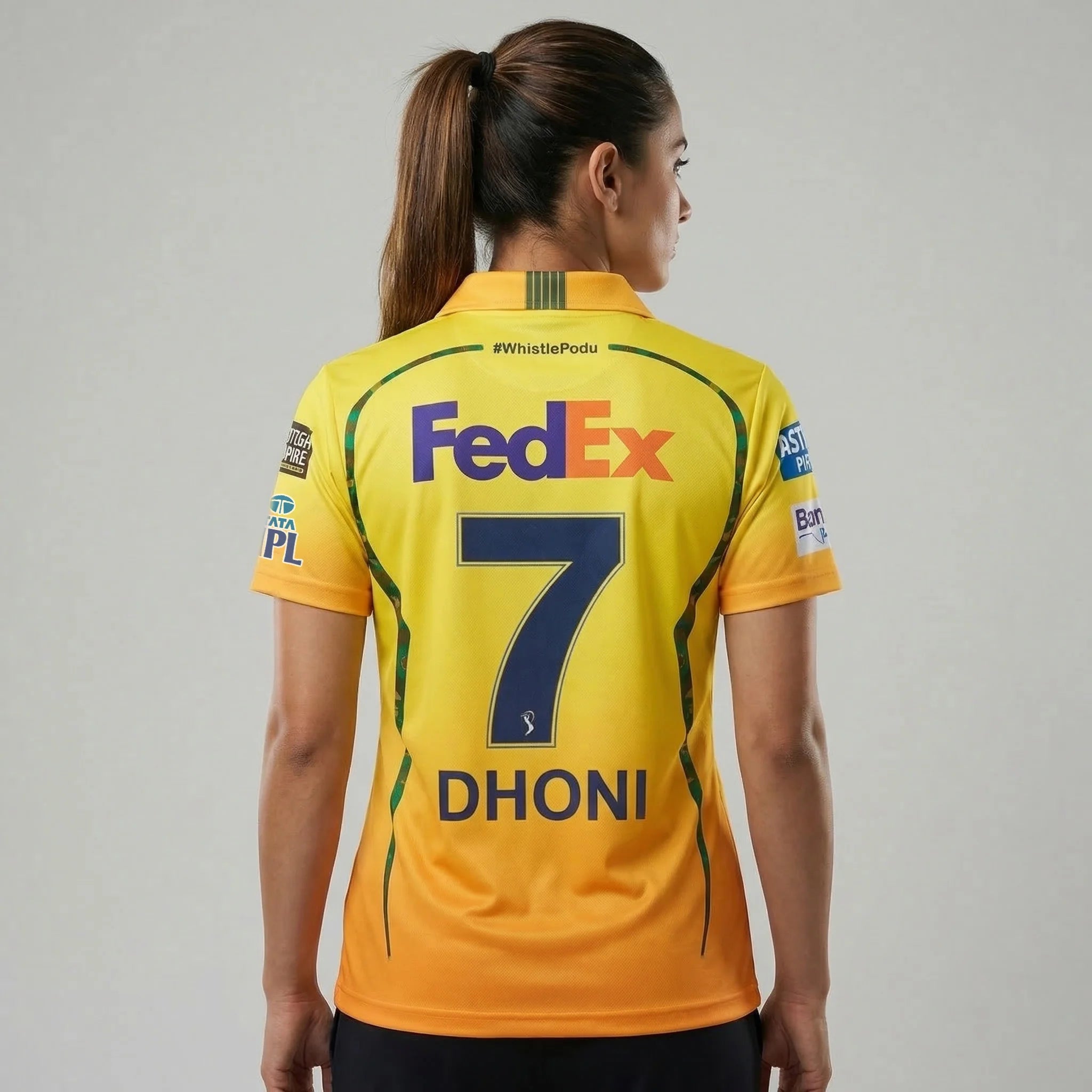CSK Match Jersey 2026 Dhoni 7 Cricket Apparel