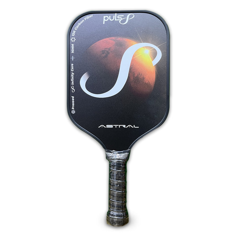 Load image into Gallery viewer, Puls8 Astral Cold Pressed Pickleball Paddle front view
