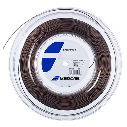 Babolat RPM Power Tennis String (Electric Brown)