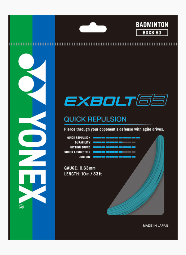Yonex BG Exbolt 63 Badminton String