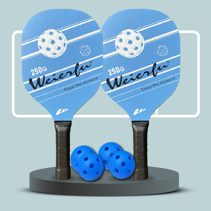 Load image into Gallery viewer, Weierfu Wooden Pickleball Paddle Set
