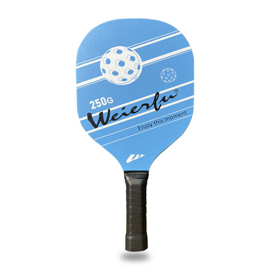 Weierfu Wooden Pickleball Paddle Set single front view