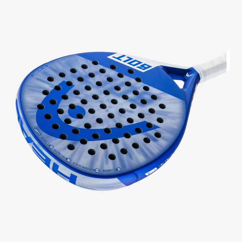 Load image into Gallery viewer, Head Bolt 2023 Padel Racquet Blue left side
