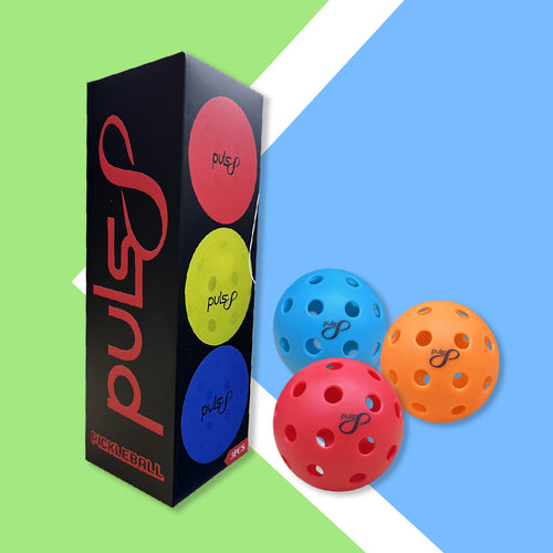 Puls8 Pickleball Balls (Multicolor)