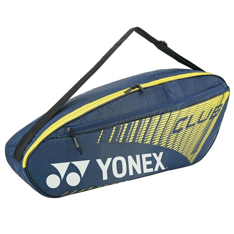 Load image into Gallery viewer, Yonex 23423 Club BT3 Badminton Kitbag Blue/Yellow
