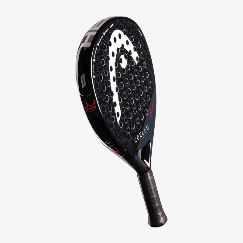 Load image into Gallery viewer, Head Coello Vibe 2025 Padel Racket Cross Image
