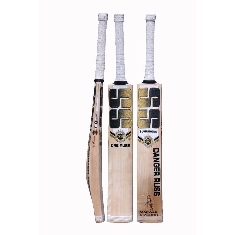 Load image into Gallery viewer, SS Players Dre Russ English Willow Cricket Bat
