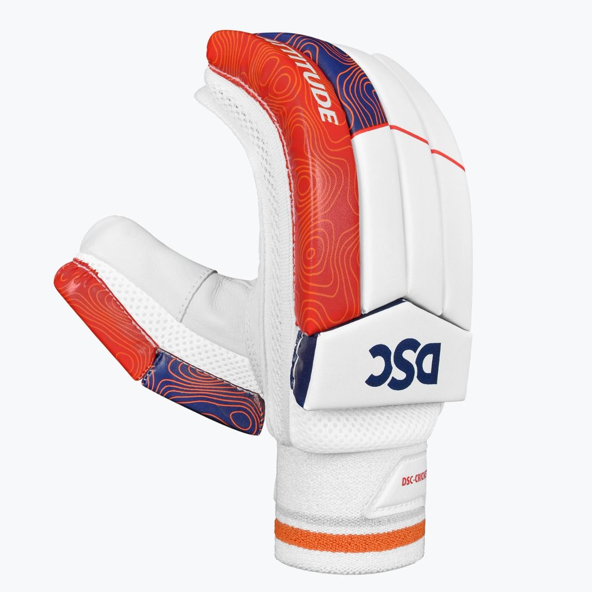 DSC Attitude Red Cricket Batting Gloves