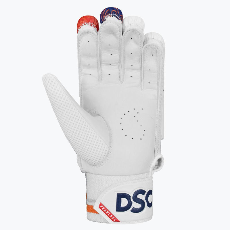 Load image into Gallery viewer, DSC Attitude Red Batting Gloves Front Image
