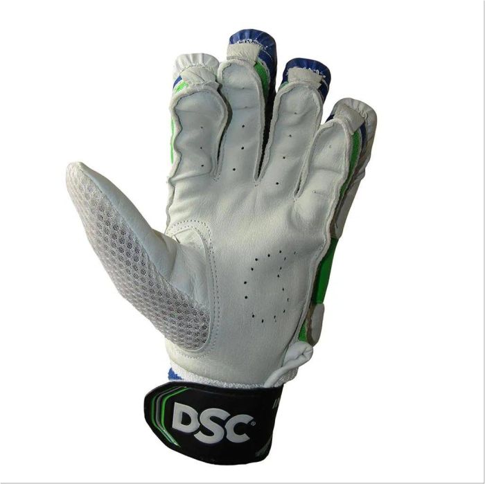 Load image into Gallery viewer, DSC Intense Rage Cricket Batting Gloves Front View
