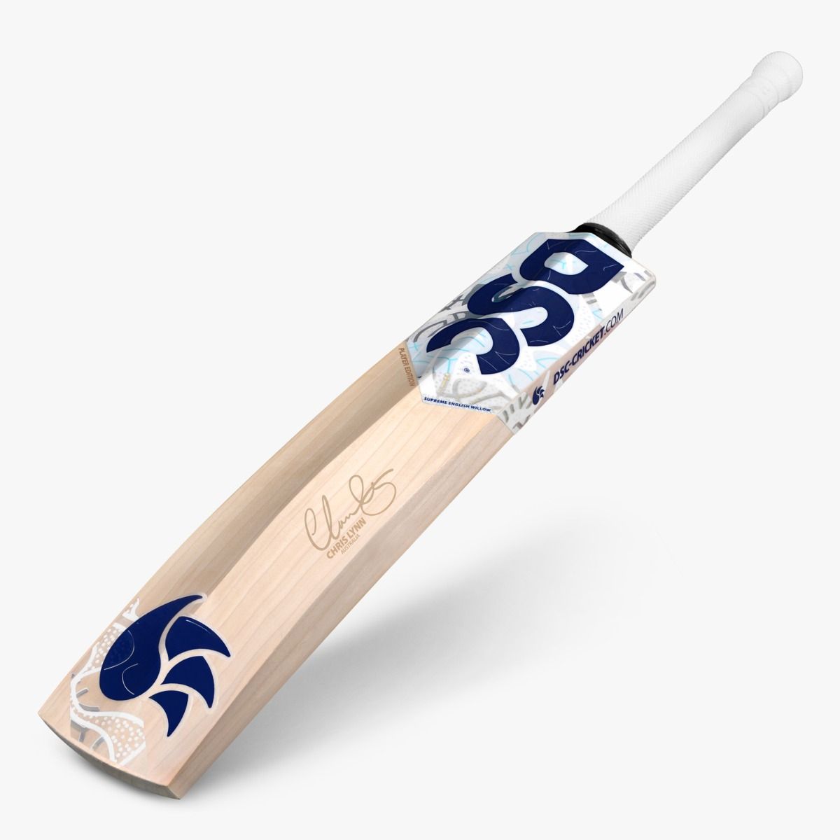 Dsc Pearla Edition Me {Chris Lynn} English Willow Cricket Bat Slanted image