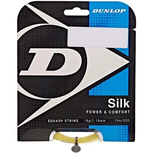 Dunlop Silk 18G Squash String (one racket can be strung)