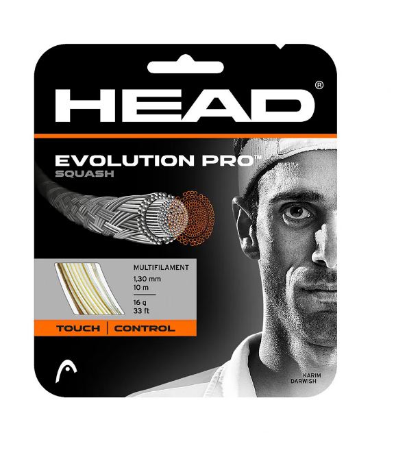 Load image into Gallery viewer, Head Evolution Pro Squash String (one racket can be strung)
