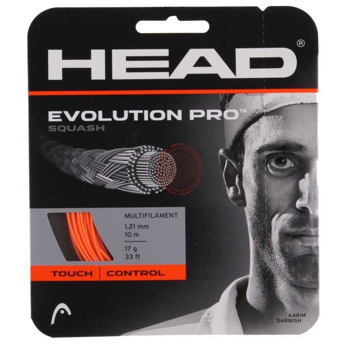 Load image into Gallery viewer, Head Evolution Pro Squash String (one racket can be strung)
