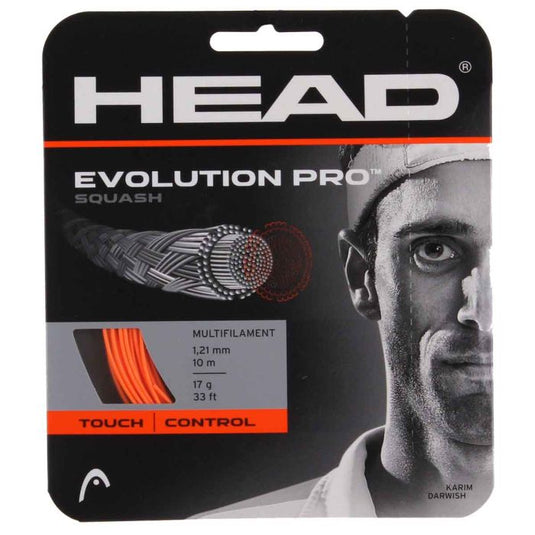 Head Evolution Pro Squash String (one racket can be strung)