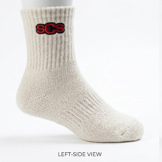 SCS Full Terry Quarter Cricket Socks