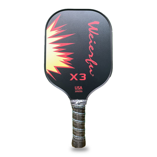 Weierfu Graphite Face Platinum Pickleball Paddle Set full