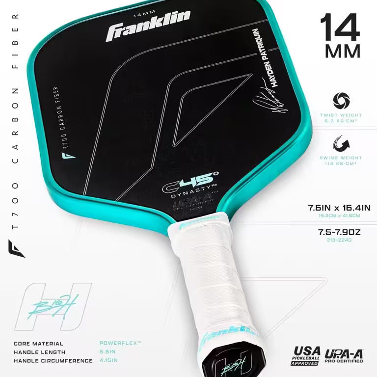 Franklin C45 Hayden Patriquin Pickleball Paddle