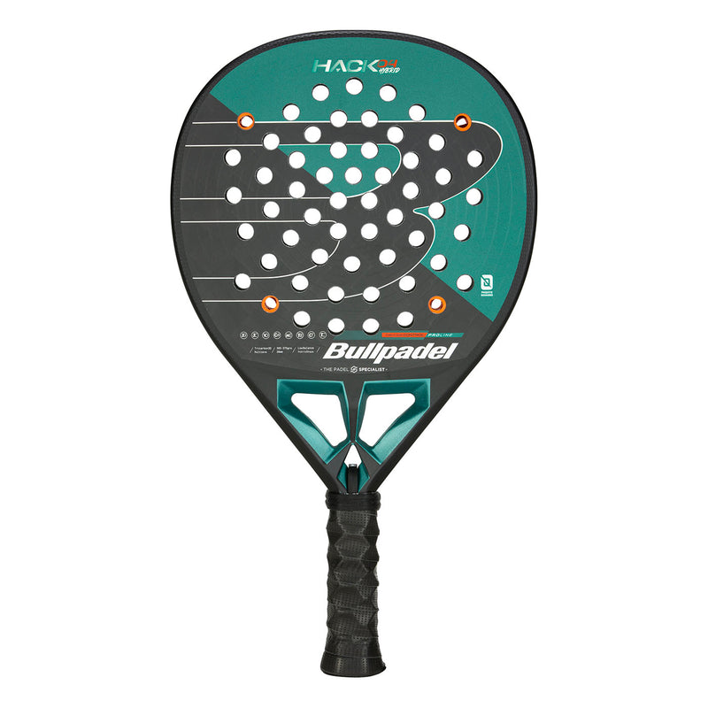 Load image into Gallery viewer, Bullpadel Hack 04 Hybrid 25 Padel Racket front image
